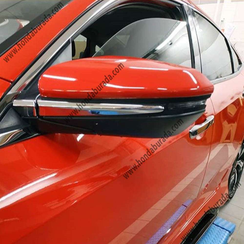 Honda Civic Fc5 - Fk7 İçin Uyumlu Ayna Nikelajı